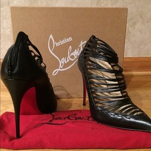 Christian Louboutin Black Gortik KID Size 40